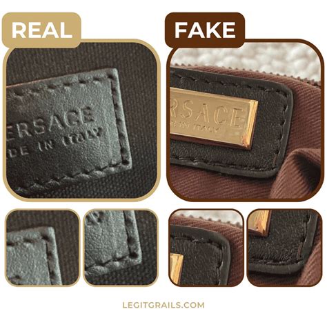 real vs fake versace purse|authentic versace wallet.